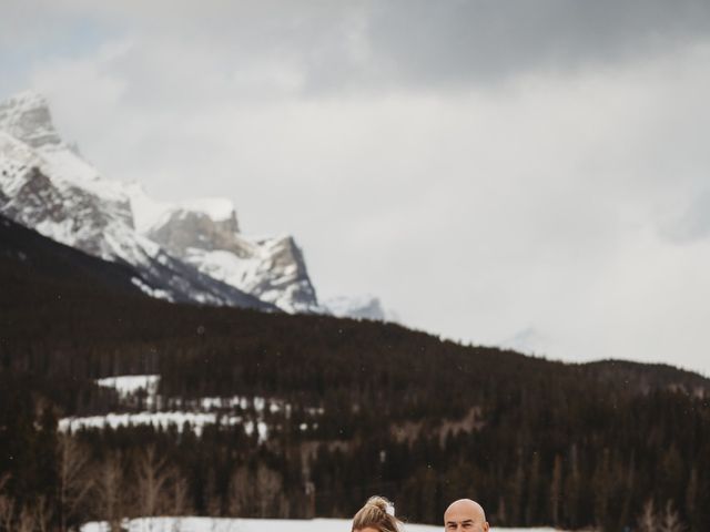 Hilary and Brad&apos;s wedding in Canmore, Alberta 38