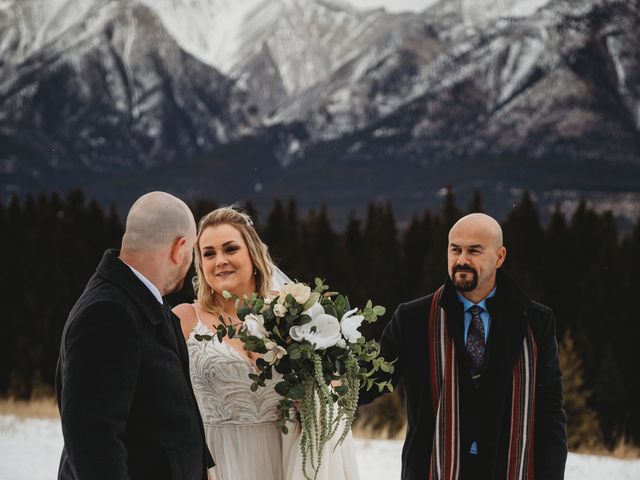 Hilary and Brad&apos;s wedding in Canmore, Alberta 48
