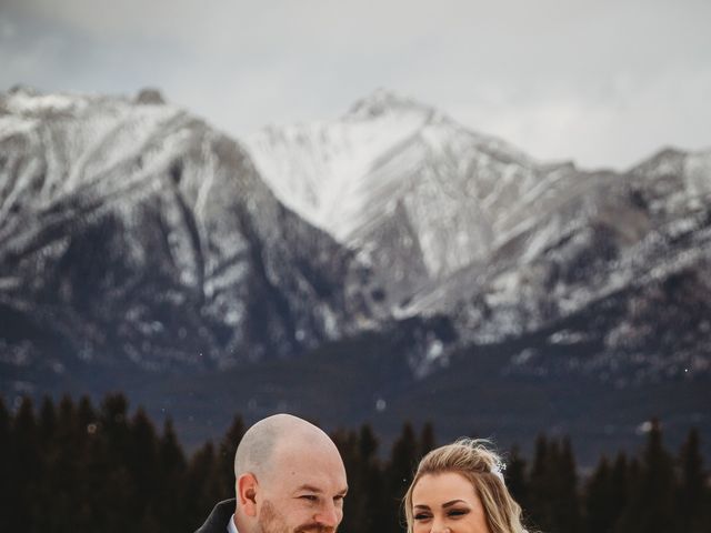Hilary and Brad&apos;s wedding in Canmore, Alberta 49