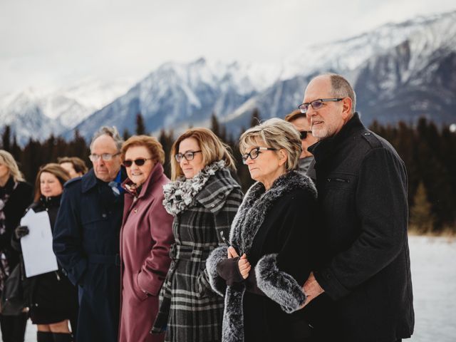 Hilary and Brad&apos;s wedding in Canmore, Alberta 56