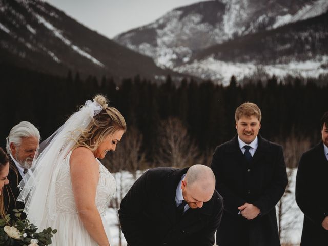 Hilary and Brad&apos;s wedding in Canmore, Alberta 58
