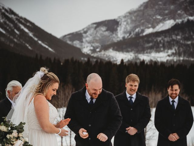 Hilary and Brad&apos;s wedding in Canmore, Alberta 59