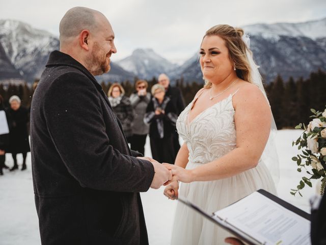 Hilary and Brad&apos;s wedding in Canmore, Alberta 66