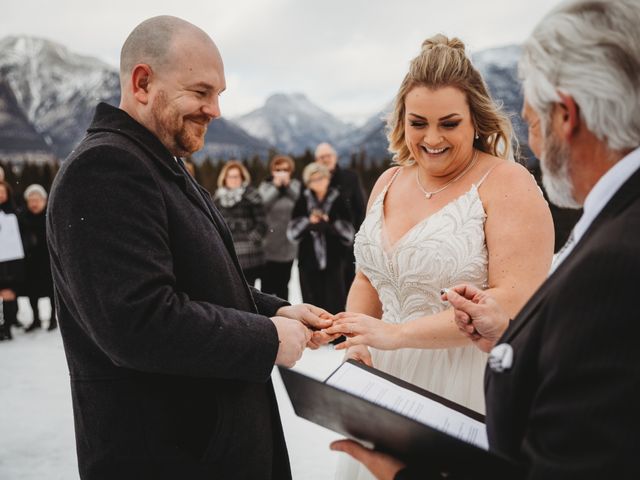 Hilary and Brad&apos;s wedding in Canmore, Alberta 67