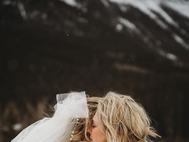 Hilary and Brad&apos;s wedding in Canmore, Alberta 81