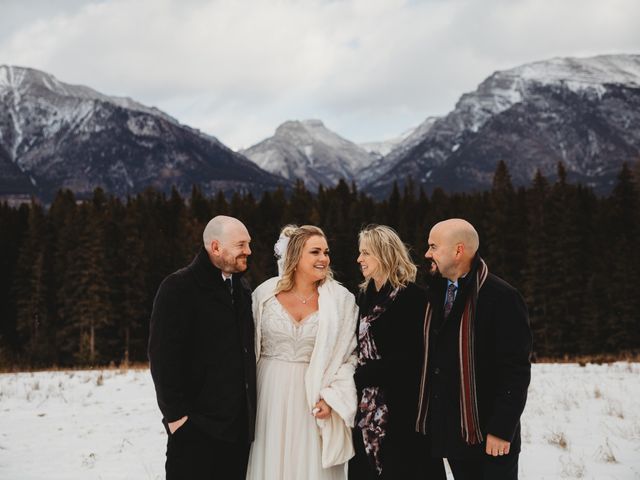 Hilary and Brad&apos;s wedding in Canmore, Alberta 87
