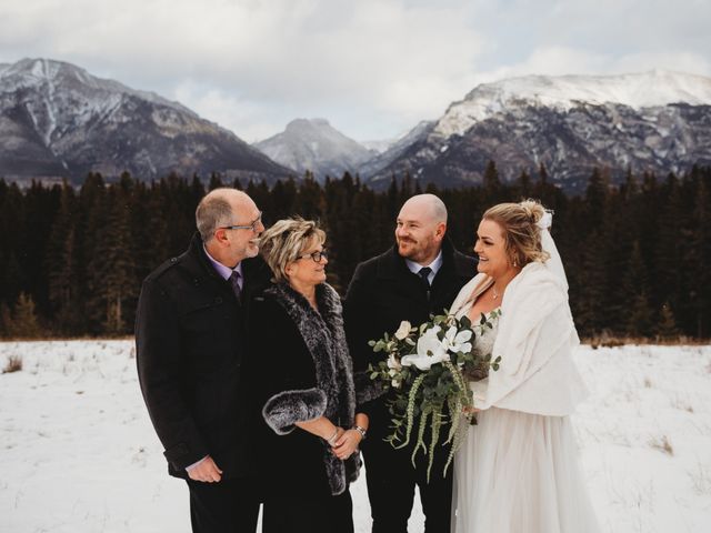 Hilary and Brad&apos;s wedding in Canmore, Alberta 89