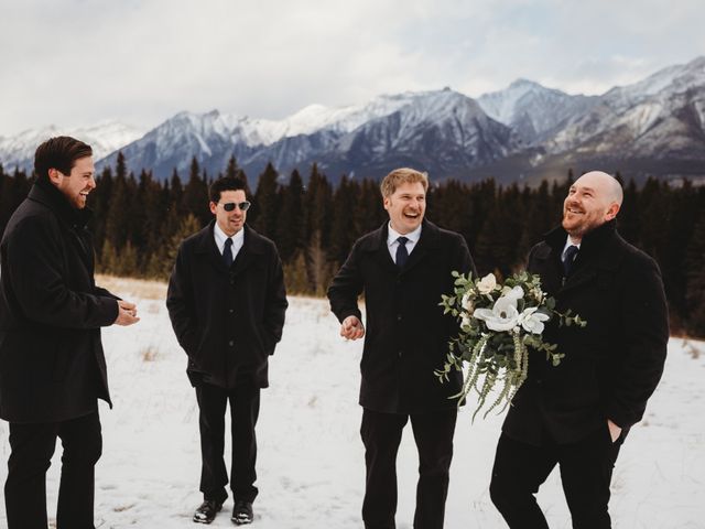 Hilary and Brad&apos;s wedding in Canmore, Alberta 93