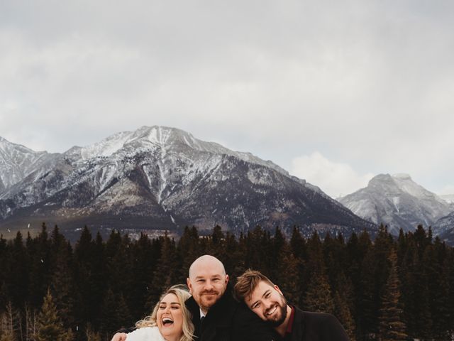 Hilary and Brad&apos;s wedding in Canmore, Alberta 98