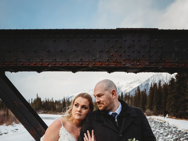 Hilary and Brad&apos;s wedding in Canmore, Alberta 111