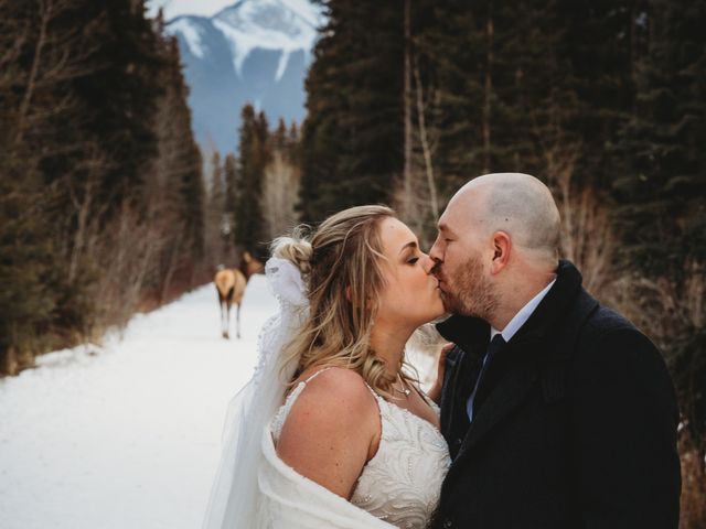 Hilary and Brad&apos;s wedding in Canmore, Alberta 115