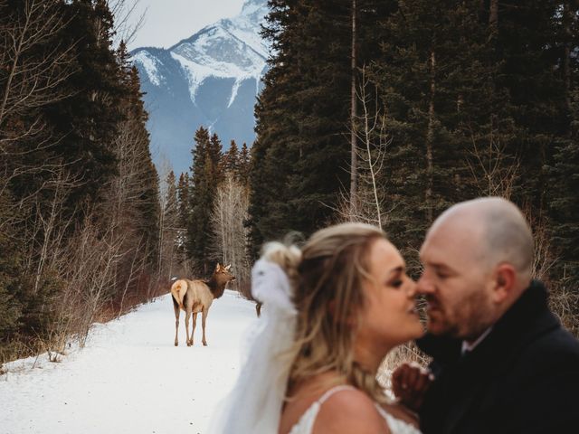 Hilary and Brad&apos;s wedding in Canmore, Alberta 116