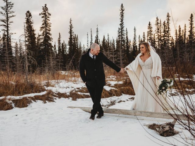 Hilary and Brad&apos;s wedding in Canmore, Alberta 126