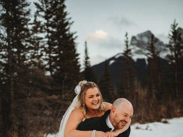 Hilary and Brad&apos;s wedding in Canmore, Alberta 139