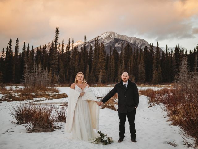 Hilary and Brad&apos;s wedding in Canmore, Alberta 152