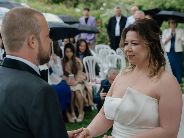 Artur and Ksusha's wedding in Rigaud, Quebec 40