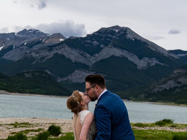 Porter  and Nikolette&apos;s wedding in Kananaskis, Alberta 5