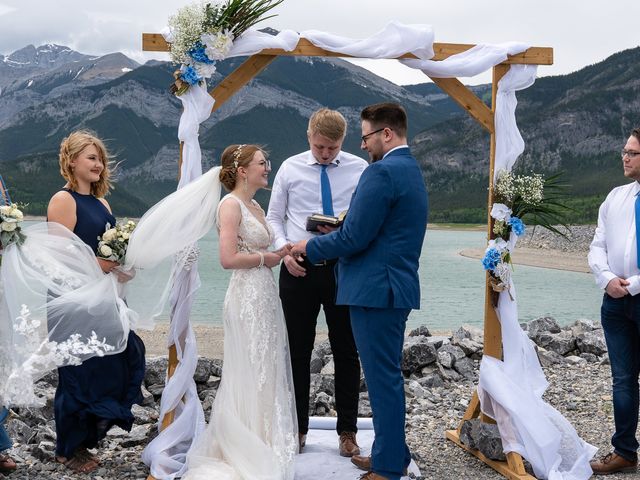 Porter  and Nikolette&apos;s wedding in Kananaskis, Alberta 9