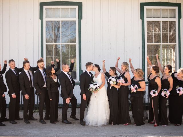 Mitch and Chelsea's wedding in Milton, Ontario 6