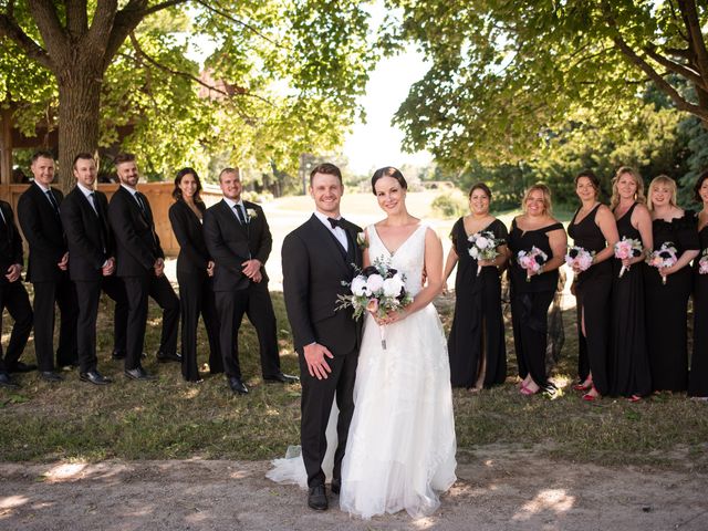 Mitch and Chelsea's wedding in Milton, Ontario 8