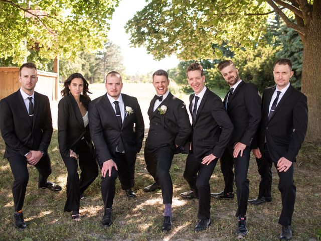 Mitch and Chelsea's wedding in Milton, Ontario 13