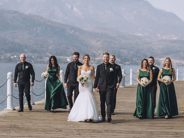 Jason and Courtney's wedding in Kelowna, British Columbia 14