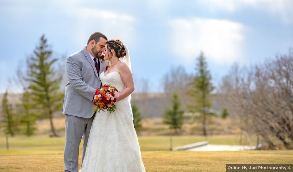 James and Katie's wedding in Airdrie, Alberta