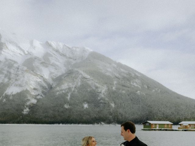 Bryson and Amy&apos;s wedding in Banff, Alberta 61