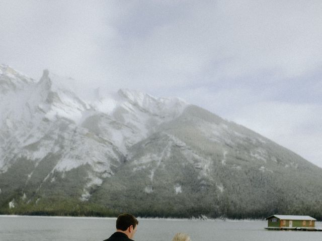 Bryson and Amy&apos;s wedding in Banff, Alberta 62