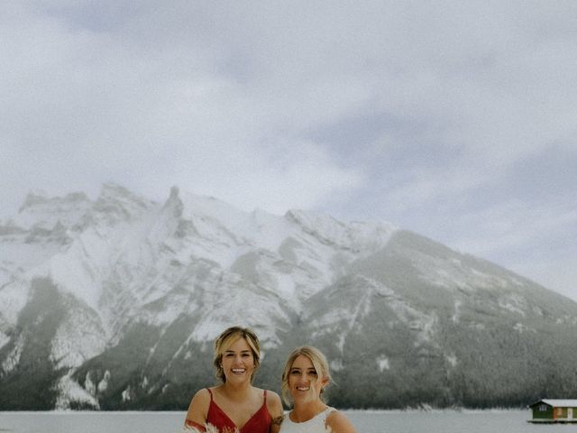 Bryson and Amy&apos;s wedding in Banff, Alberta 64