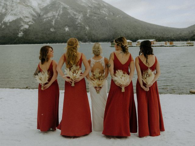 Bryson and Amy&apos;s wedding in Banff, Alberta 68