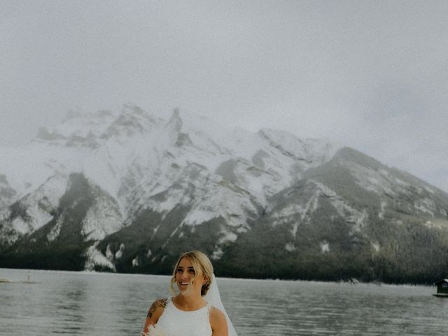 Bryson and Amy&apos;s wedding in Banff, Alberta 74