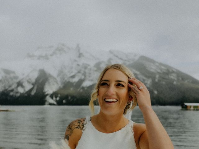 Bryson and Amy&apos;s wedding in Banff, Alberta 75