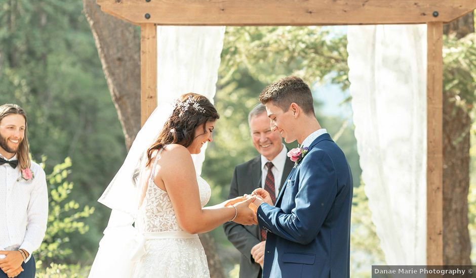 Jesse and Avery's wedding in Westbridge, British Columbia