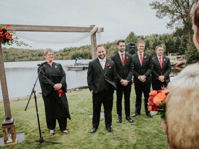 Ian and Kira&apos;s wedding in Mont-Tremblant, Quebec 24