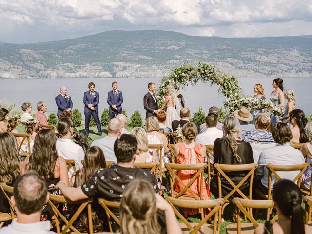 Rob and Taylor&apos;s wedding in Summerland, British Columbia 44