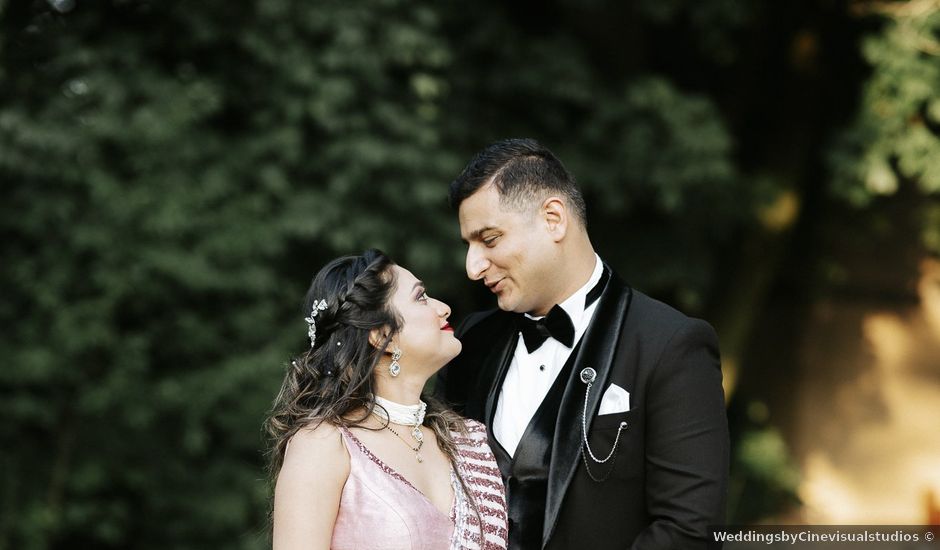 priyanka and Hitesh's wedding in Richmond, Ontario