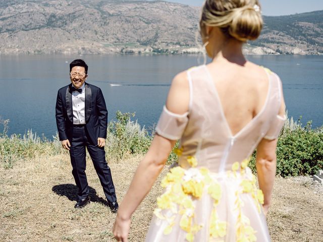 Hao and Hayley&apos;s wedding in Summerland, British Columbia 29
