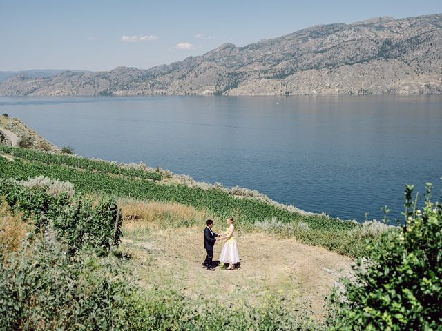 Hao and Hayley&apos;s wedding in Summerland, British Columbia 35