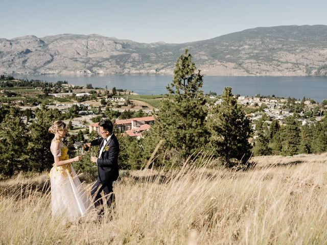 Hao and Hayley&apos;s wedding in Summerland, British Columbia 78