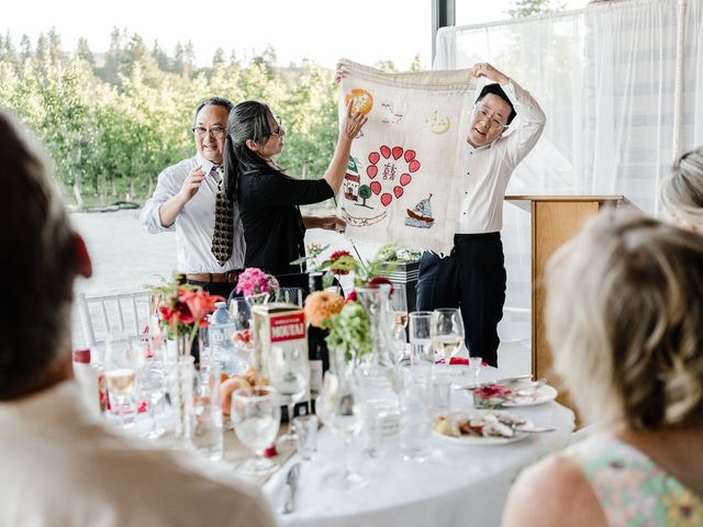 Hao and Hayley&apos;s wedding in Summerland, British Columbia 110