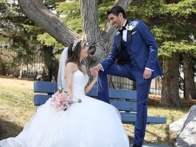 Emjed Khamis and Selena Hniedi&apos;s wedding in Calgary, Alberta 5