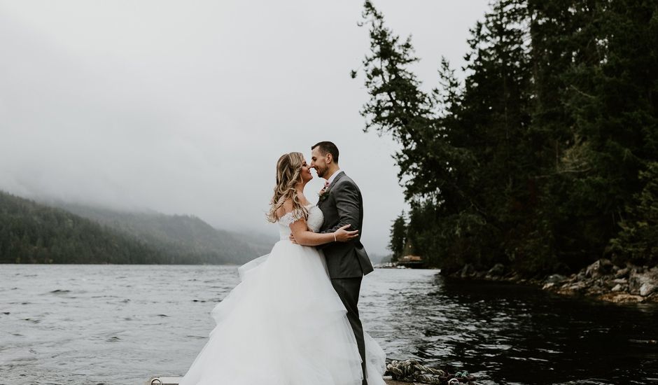 David and Seleena's wedding in Egmont, British Columbia