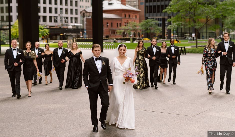 Garrett and Nadine's wedding in Toronto, Ontario