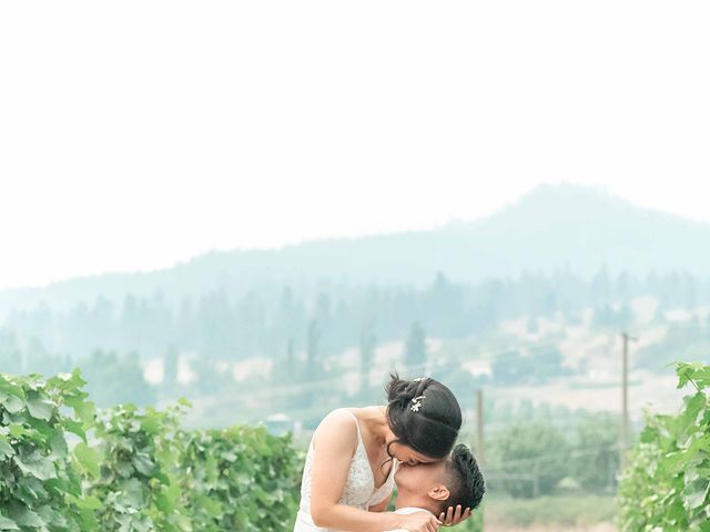 Ariel and Brooklyn&apos;s wedding in Lake Country, British Columbia 53