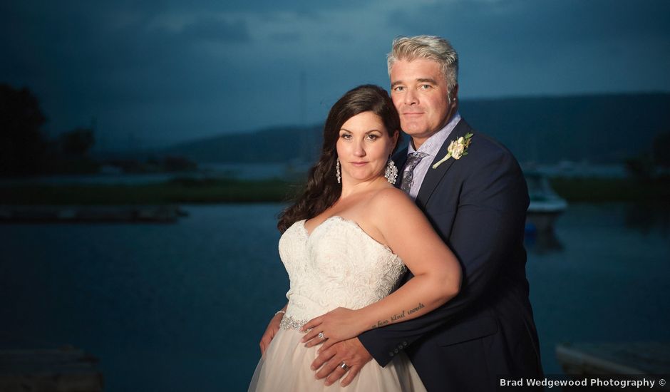 Gary and Pamela's wedding in Baddeck, Nova Scotia