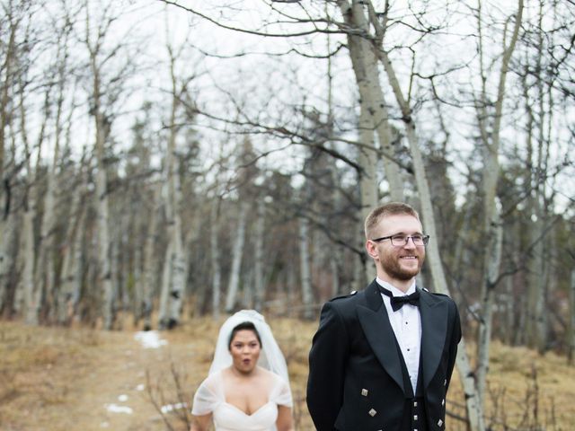 Max and Iola&apos;s wedding in Canmore, Alberta 3