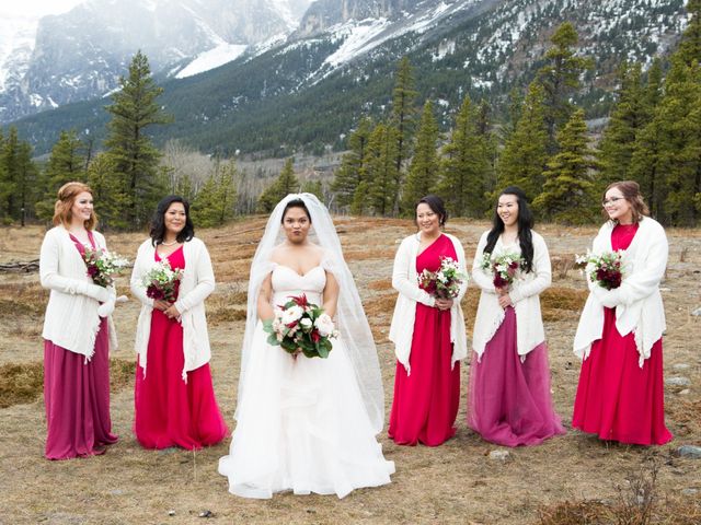 Max and Iola&apos;s wedding in Canmore, Alberta 5