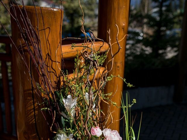 Chase and Grissel&apos;s wedding in Canmore, Alberta 11