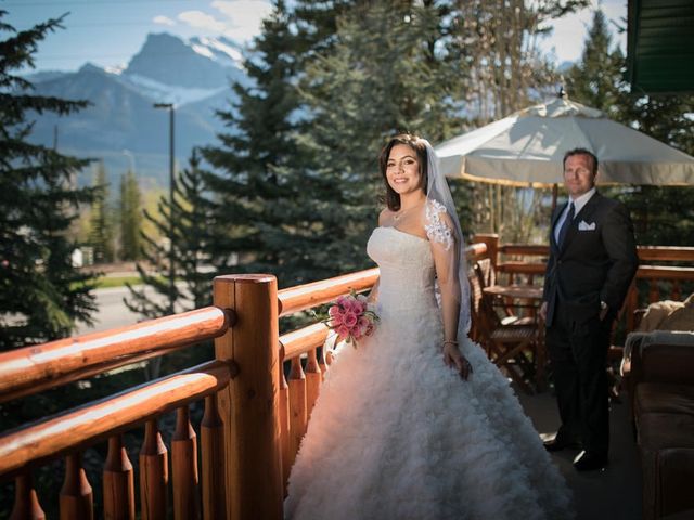 Chase and Grissel&apos;s wedding in Canmore, Alberta 26